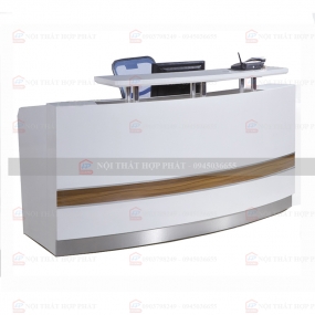 Quầy Lễ Tân Cao QLTCG030 - Quầy Lễ Tân, Quầy Tiếp Tân, Quầy Khách Sạn, Quầy Thu Ngân